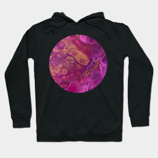 Pink Passion / Acrylic Pouring Hoodie